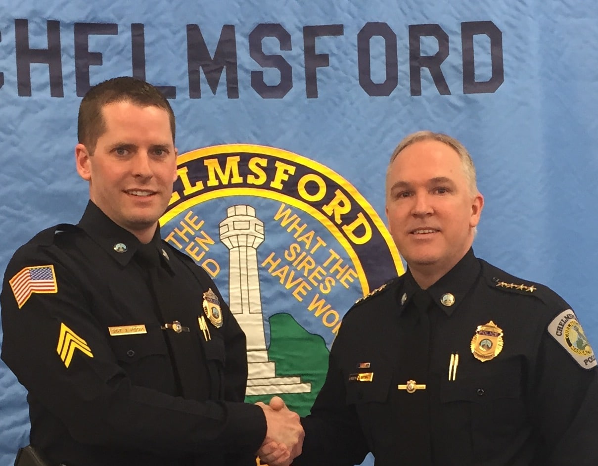 Clinical Responder Rebecca Wolfe was recognized by the Massachusetts Department of Mental Health for her work within the Arlington Police Department. (Courtesy Photo)