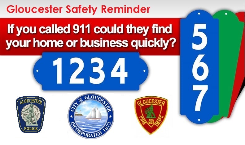 Gloucester Address Reminder