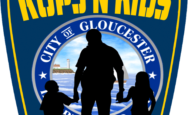 The Kops-N-Kids program is being coordinated by Sgt. Jeremiah Nicastro, who also reached out to the Gloucester High School graphics class to solicit ideas for a logo for the program. High school senior Eric Cameron’s design featuring an officer holding hands with two children was one that Interim Chief McCarthy said perfectly reflects the spirit of the program.