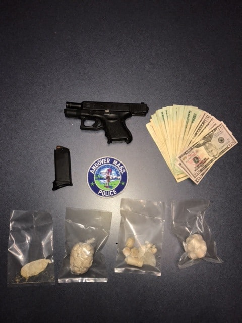 Evidence seized as part of an Andover Police Department drug investigation. (Courtesy Photo)