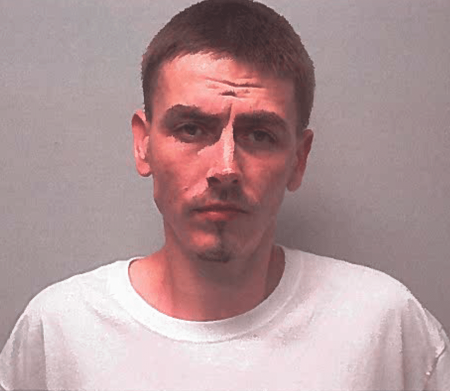 MICHAEL K. PITLER, AGE 38, OF BLACKSTONE (Blackstone Police Department Booking Photo)