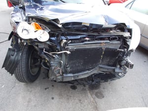 Groveland Police are looking for information pertaining to a blue SUV that has severe front-end damage and could have been involved in a crash on the North Shore.