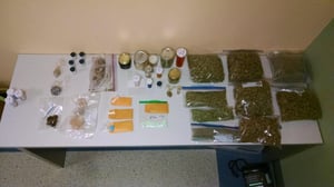 Drugs, paraphernalia and cash were found in John McNeil's home. (Courtesy Photo)