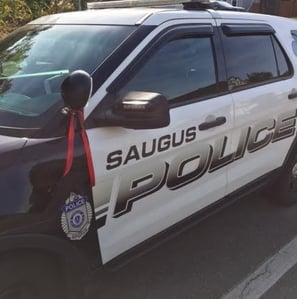 The Saugus Police Department is participating in the National Red Ribbon Campaign this week to raise awareness about drug, alcohol and tobacco use and encourage drug prevention and education in communities. (Courtesy Photo)
