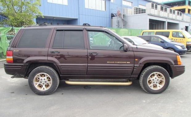 Stoneham Police are seeking a vehicle similar to this -- a maroon Jeep Grand Cherokee.