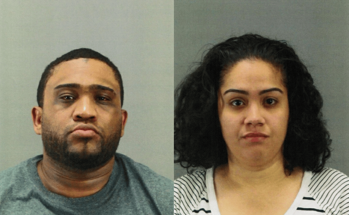 Raymond Sanchez (left) and Josmil Rosario (right) were arrested by Woburn Police on drug charges yesterday.