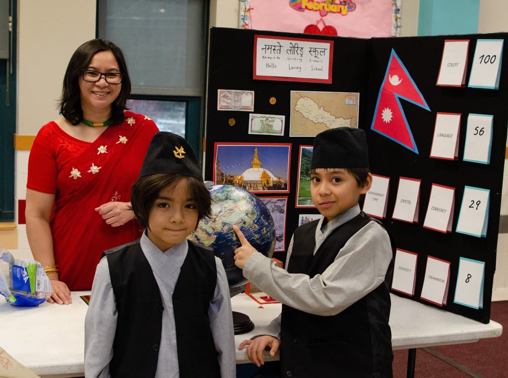 Loring Elementary School Hosts One World Festival John Guilfoil