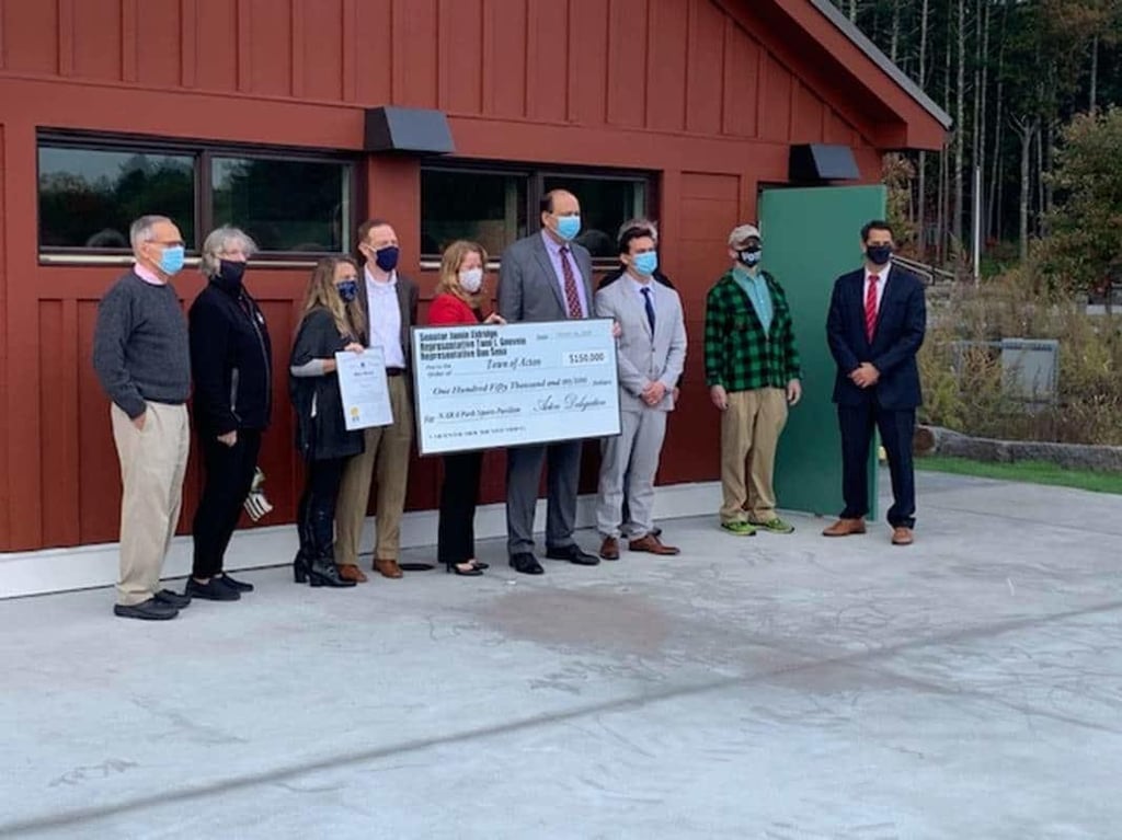 Town Of Acton Hosts Ribbon Cutting Ceremony For Nara Park Sports 