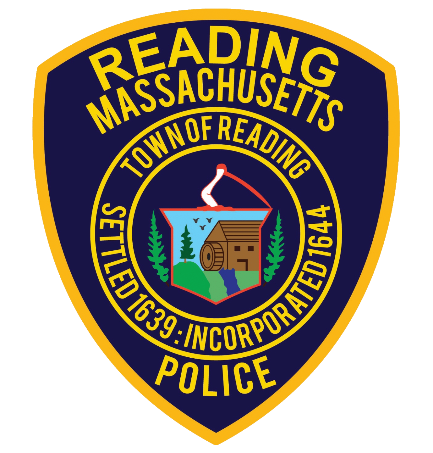 reading police 2020 patch