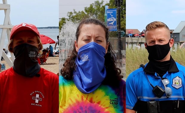 Town Officials Urge Visitors to Old Orchard Beach to Wear Facial Coverings