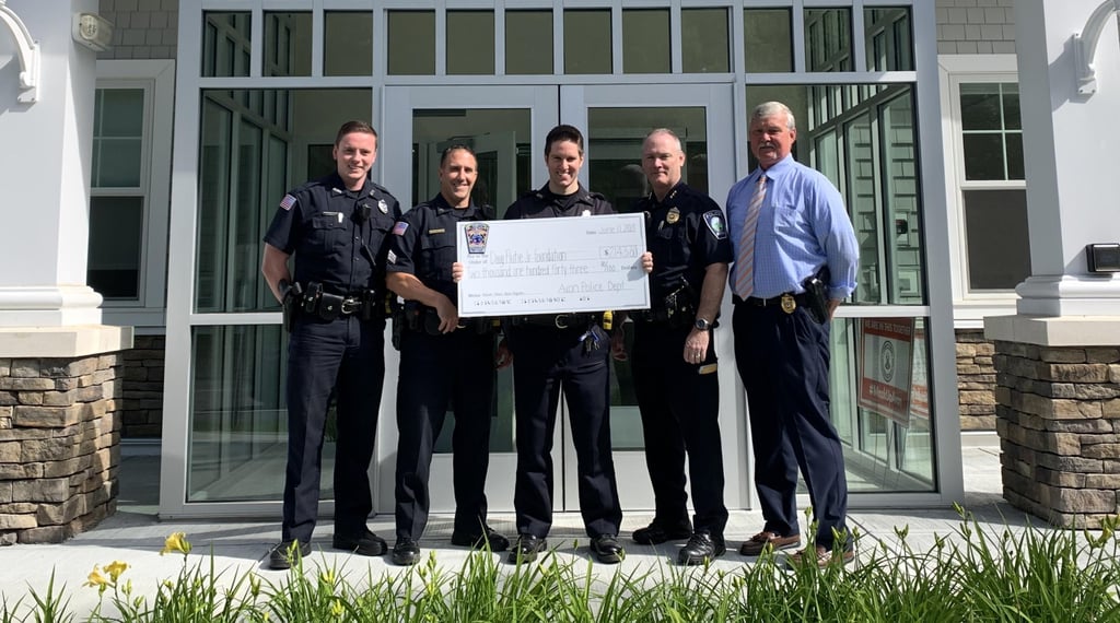 Avon Police Department Surpasses Goal As Part of Autism Awareness Patch