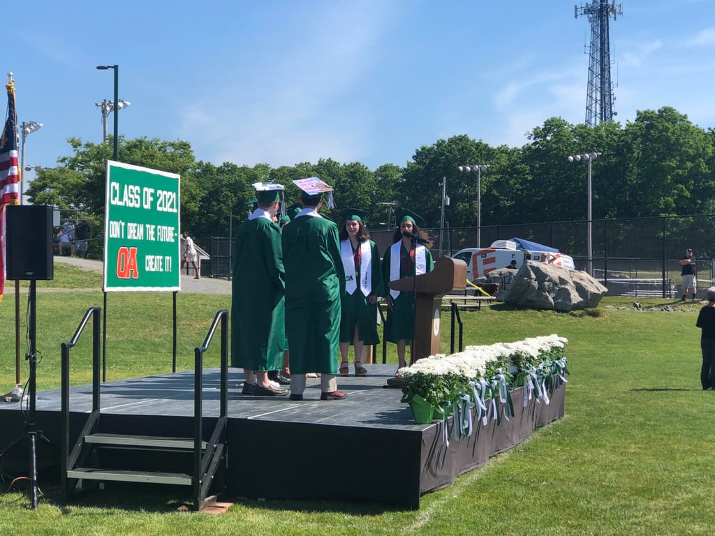 Class of 2021 Graduates from Oliver Ames High School John Guilfoil