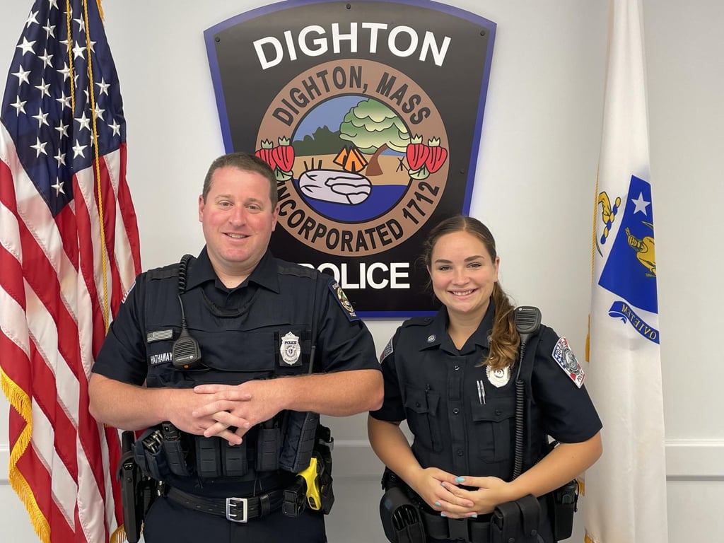 Dighton Police Department Three New Officers John Guilfoil