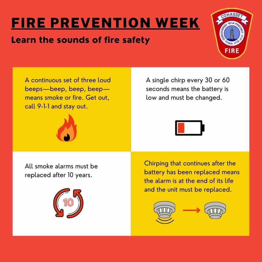 Cohasset Fire Department Urges Residents to Consider Safety Tips 