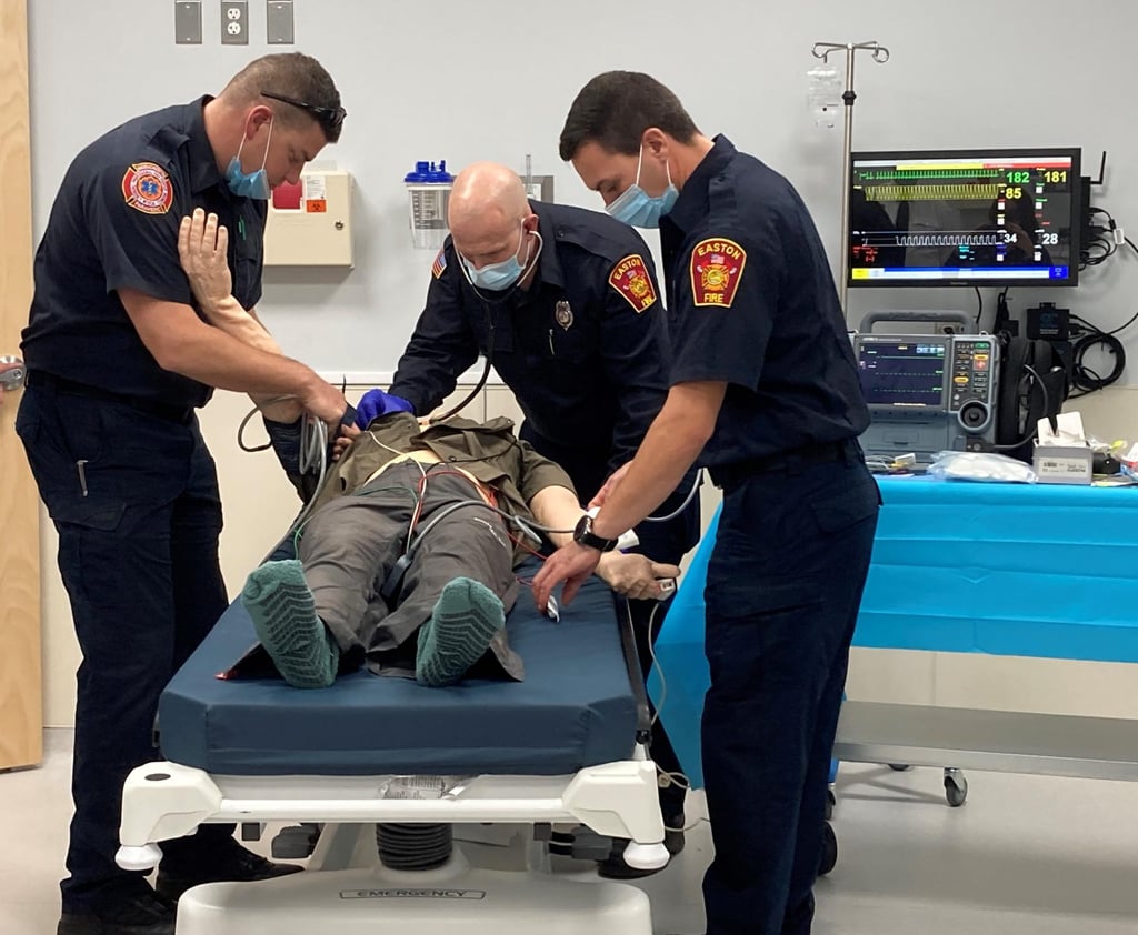 Easton Fire Department Showcases New Paramedic Training Opportunities