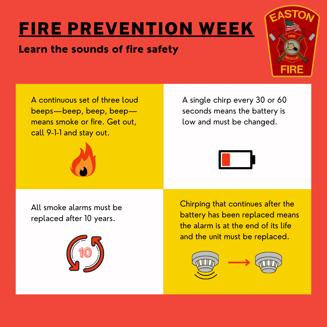 Easton Fire Urges Residents to Consider Safety Tips and &lsquo;Learn the 