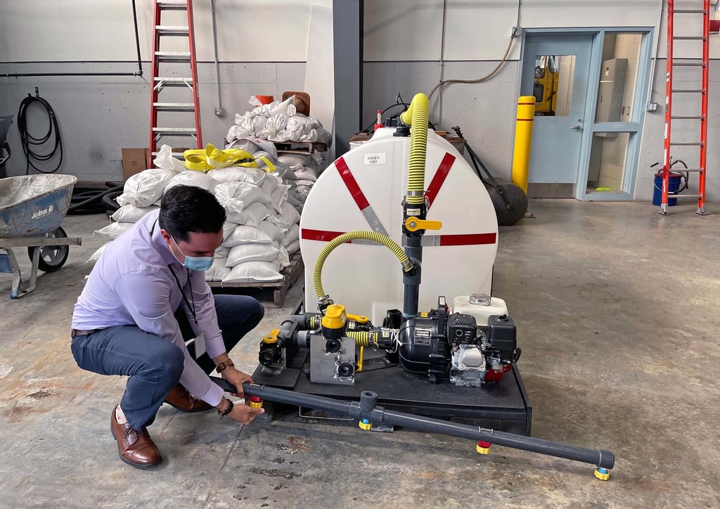 Andover DPW Using Salt Brine as Pretreatment for Roads to Reduce Ice