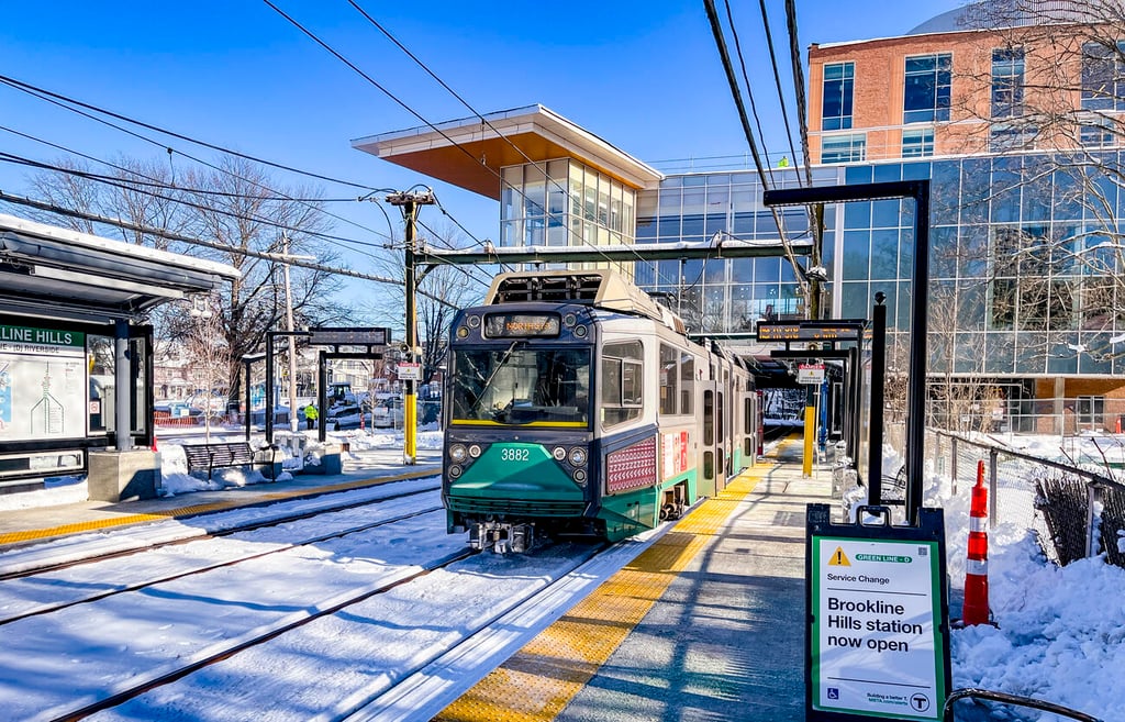 Town of Brookline and MBTA Announce Reopening of Brookline Hills ...