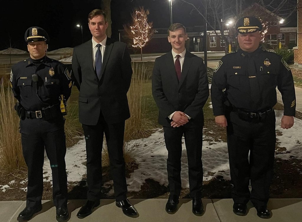 Plainville Police Department Two New Officers John Guilfoil