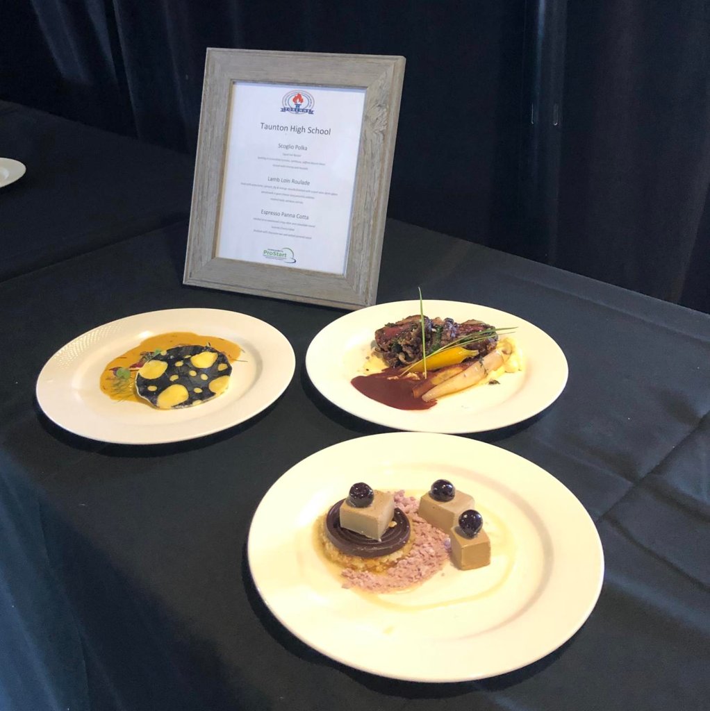 Taunton High School&rsquo;s Culinary and Management Teams Receive Top 