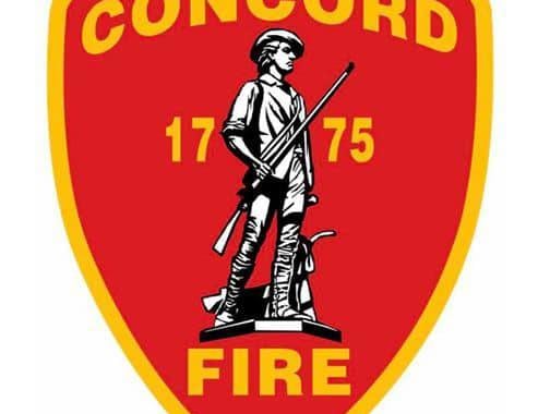 Concord Fire Department badge/patch