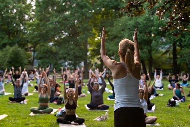 Brookline Public Health and Recreation Departments to Hold Annual Yoga Class