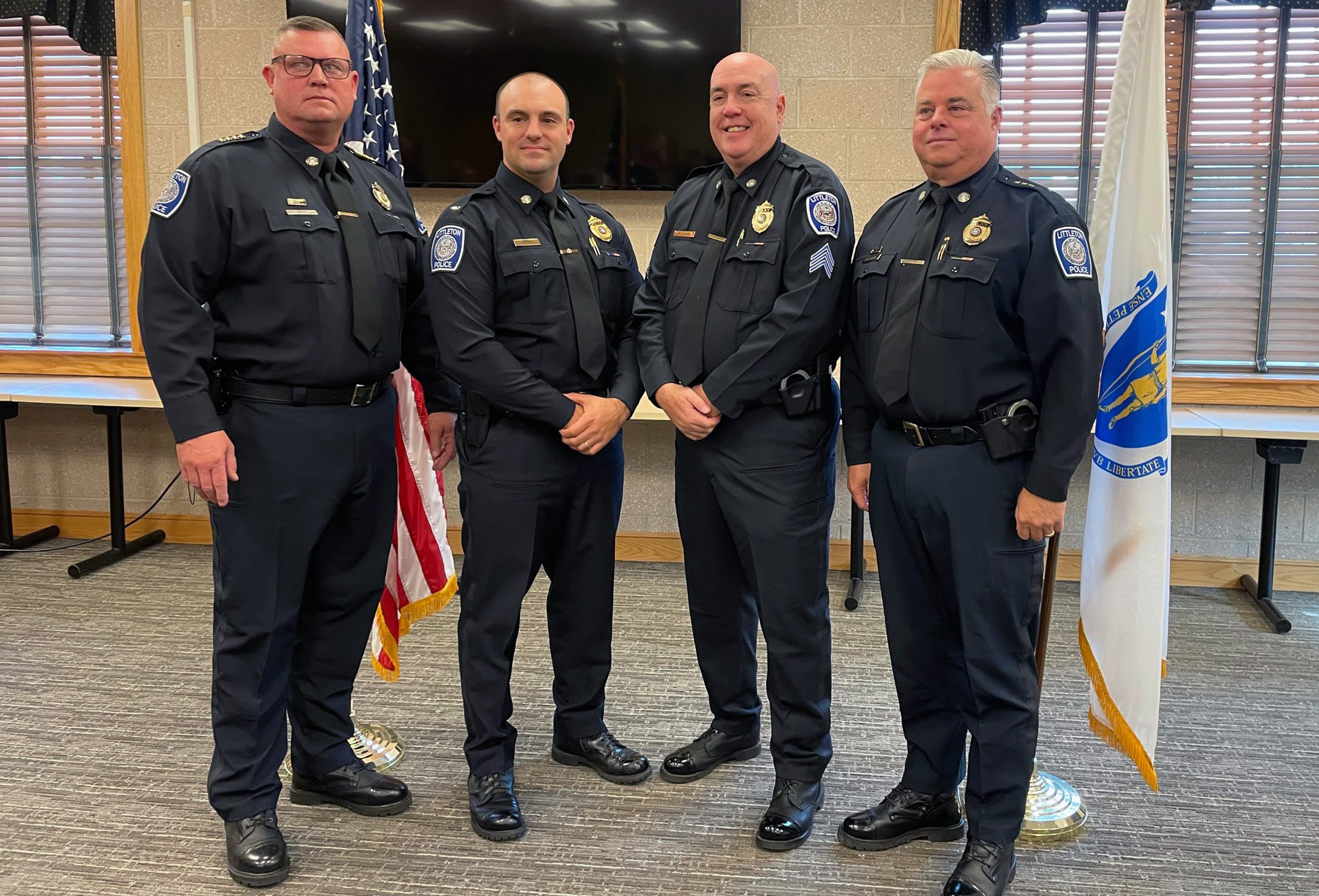 Littleton Police Department Promotes Two Members - John Guilfoil Public 