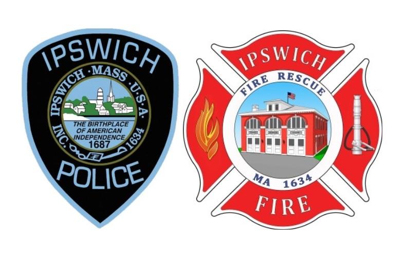 Logos for Ipswich Police, Fire Departments
