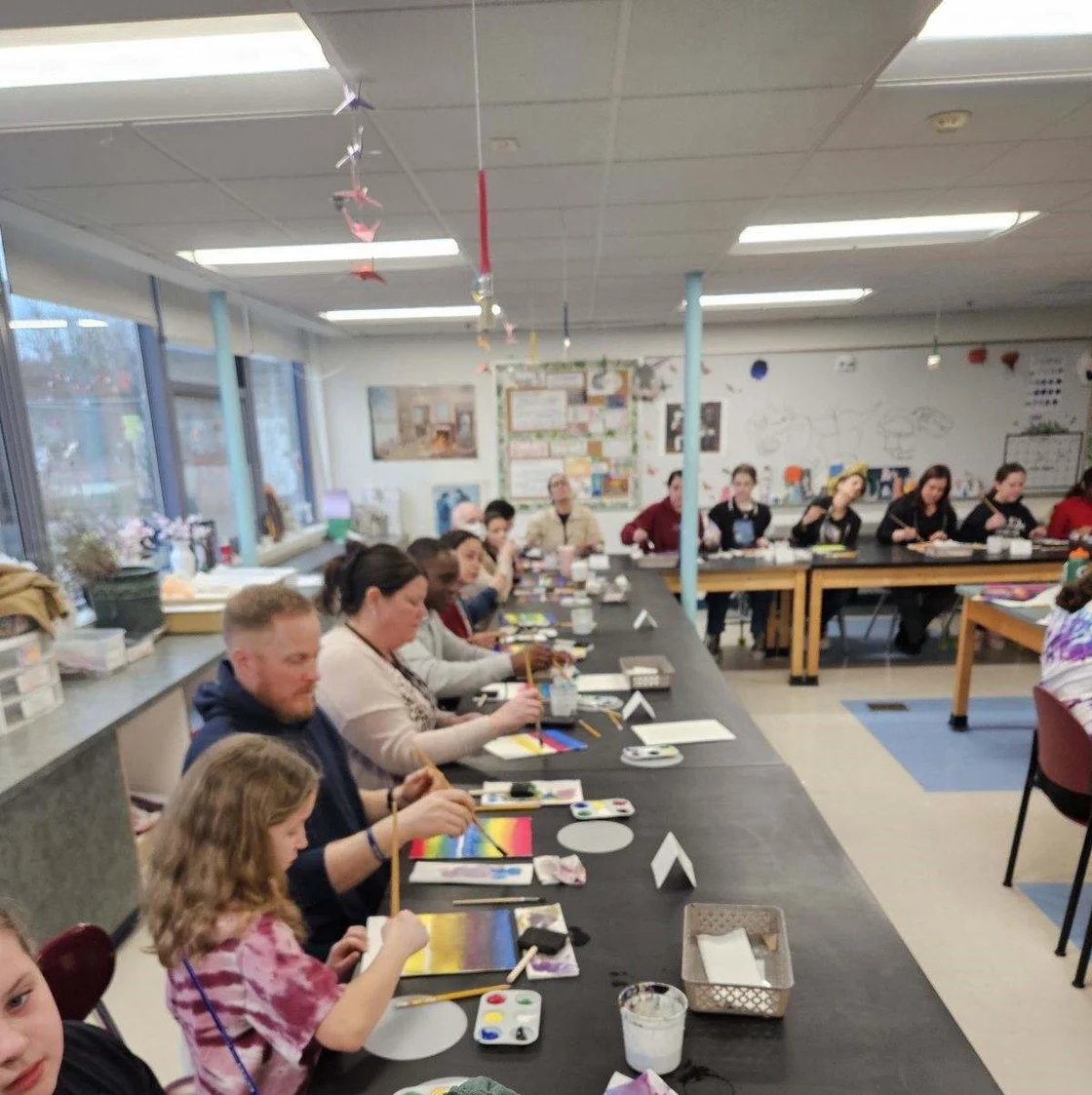 Attleboro's Coelho Middle School Hosts Paint Night for Families and ...