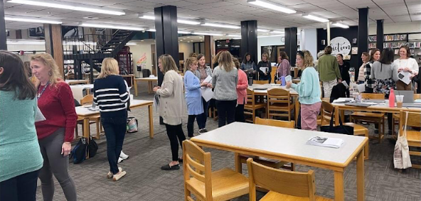 Wakefield teachers participating in professional development session for implementing the EL Education curriculum. (Courtesy Photo/Wakefield Public Schools