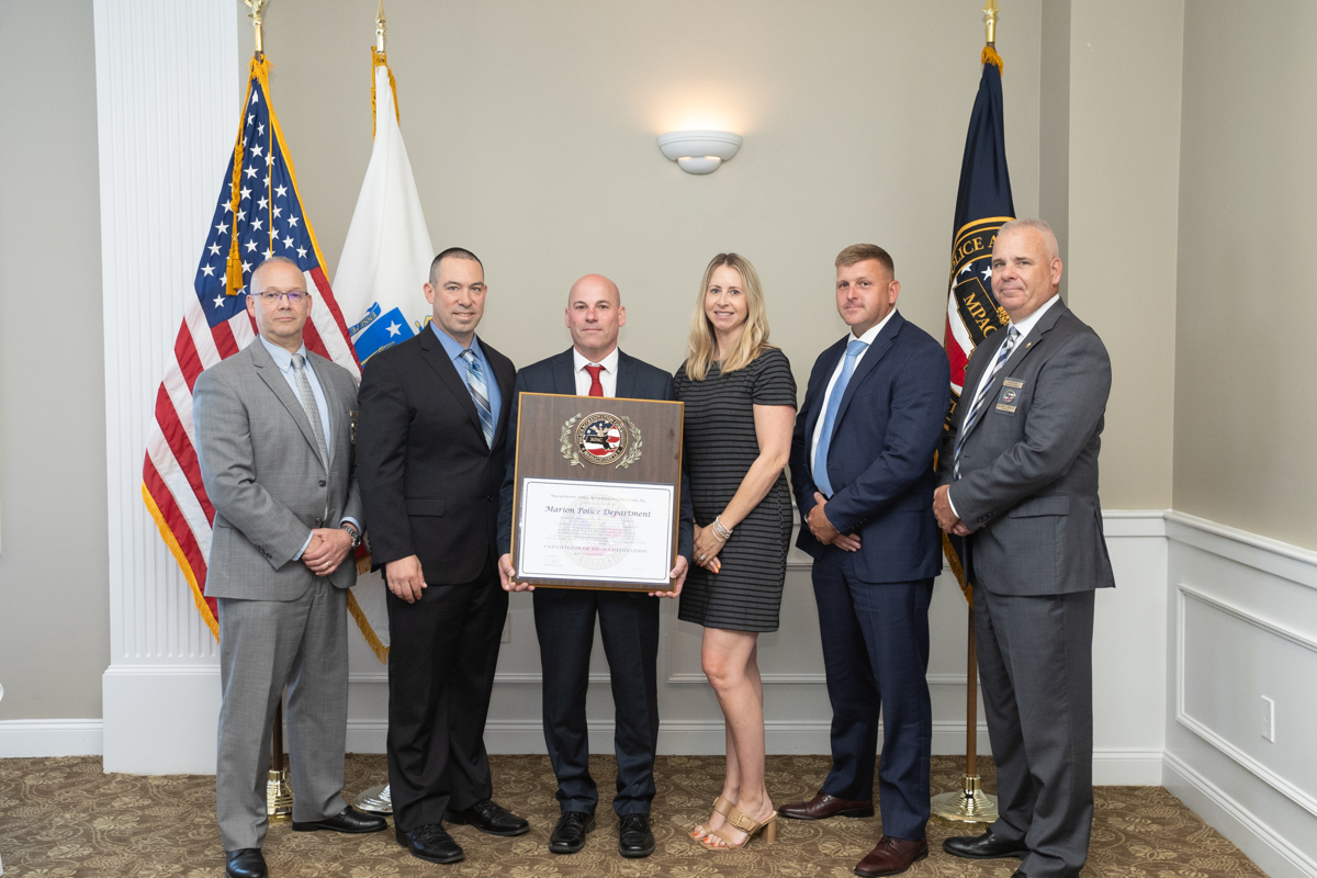 Marion Police Department Earns Re-Accreditation from Massachusetts ...