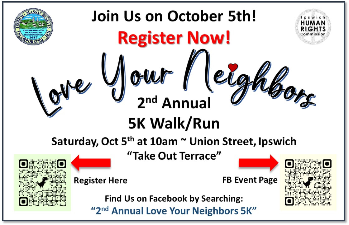 Ipsiwch Love Your Neighbor 5K Invite
