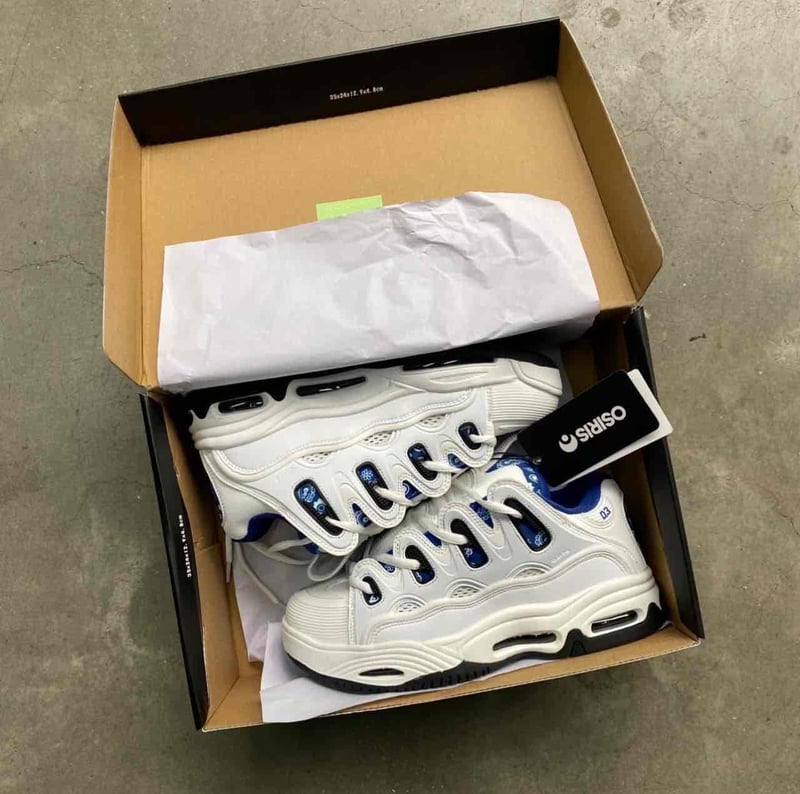 OSIRIS D3 2001 White Blue 1