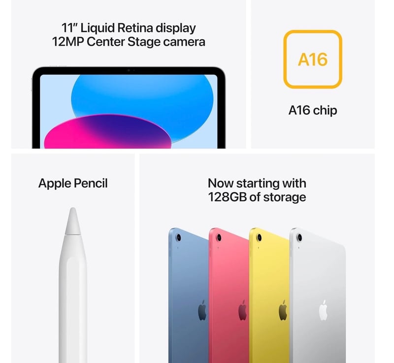 2025 iPad 11th (A16) WI-FI 2