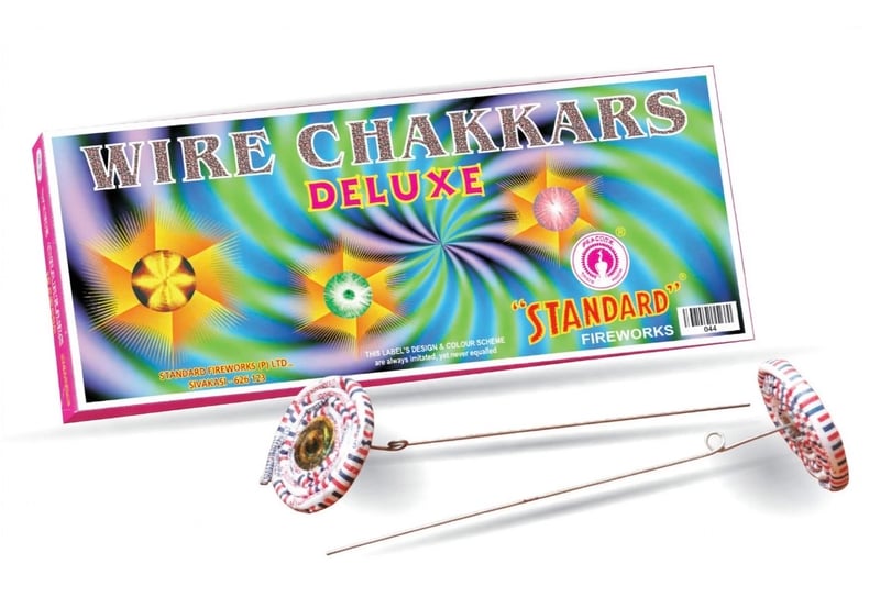 Wire Chakkars Deluxe, 1 box (10 pcs)