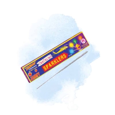 Jimmy Crackling Sparklers 12 CM