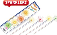 4 Colour Sparklers 12 CM