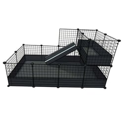 2X4 Guinea Pig C&C Cage with Loft & Ramp