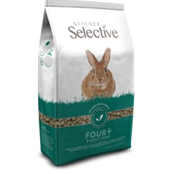 Science Selective Supreme 4+ Rabbit Food 2kg – Senior Rabbit Pellets ...