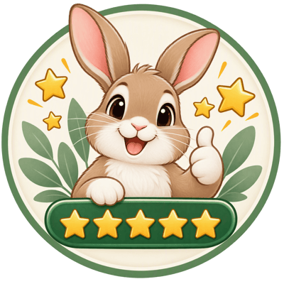 Happy rabbit