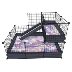 2X3 Guinea Pig C&C Cage & Liner Combo with 2x1 Loft