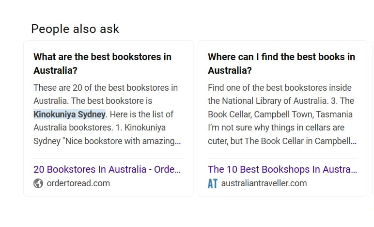 bing people also ask exmaple