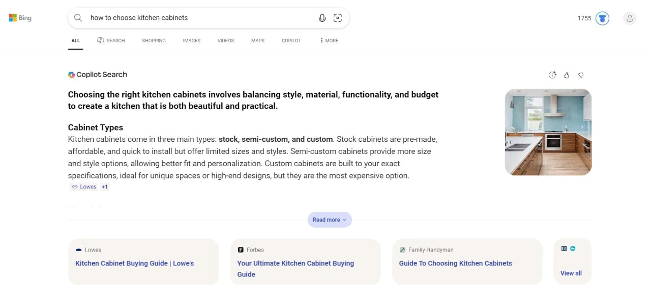 Example of Informational Intent
