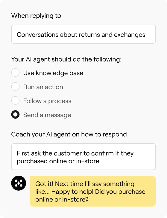 Continuously improve AI agent performance