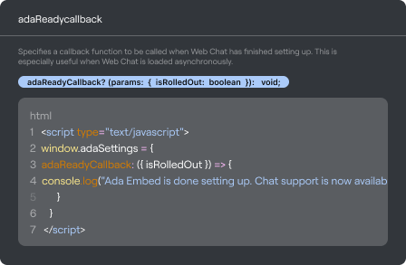 Extend Ada to your enterprise workflows