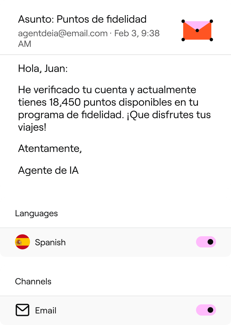 AI email replies in multiple languages