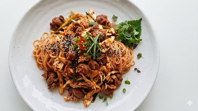 골뱅이 소면 무침