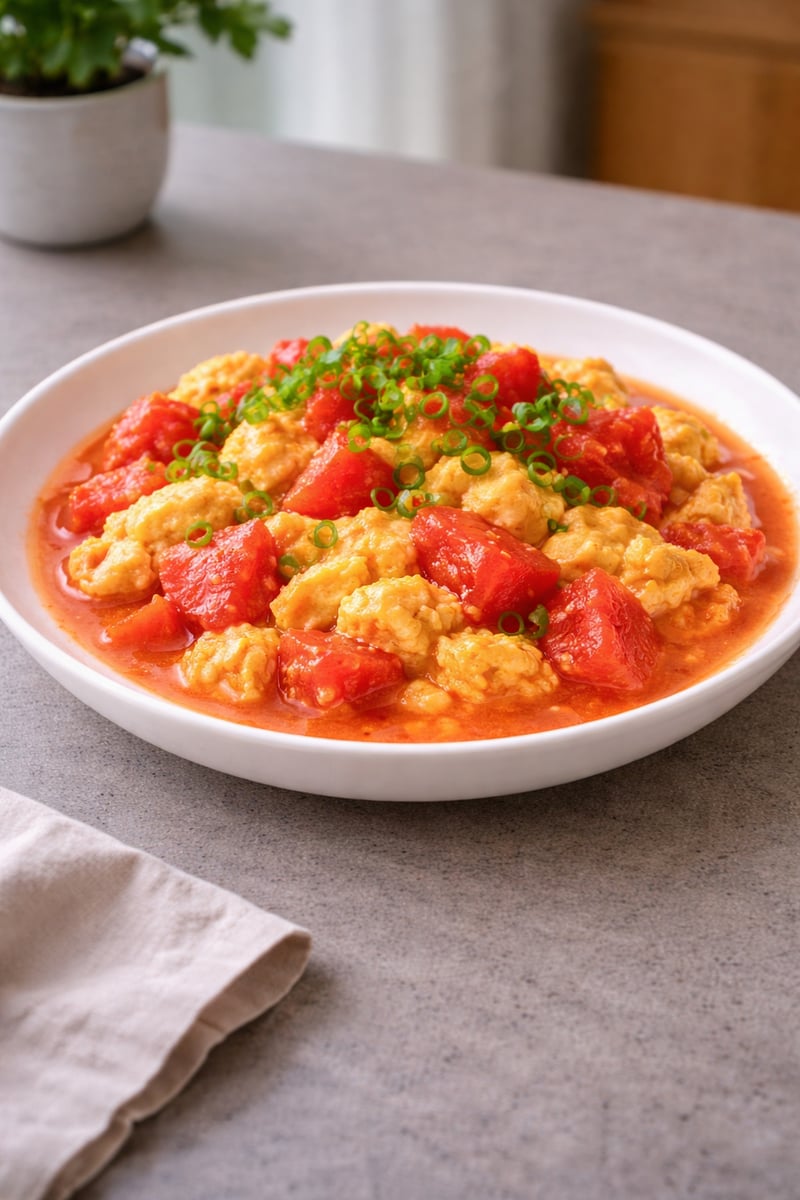 토마토 계란 볶음