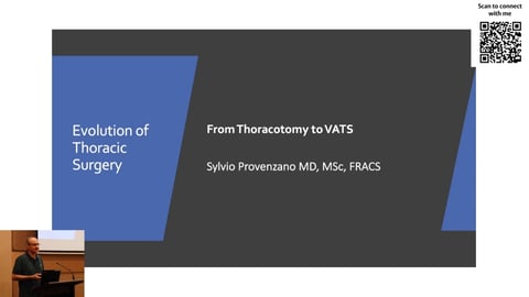 Evolution of Thoracic Surgery: From Thoracotomy to VATS