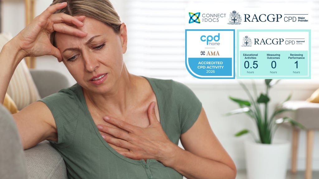 Cardiovascular Risk for Women in Menopause 26-28 CPD Activity